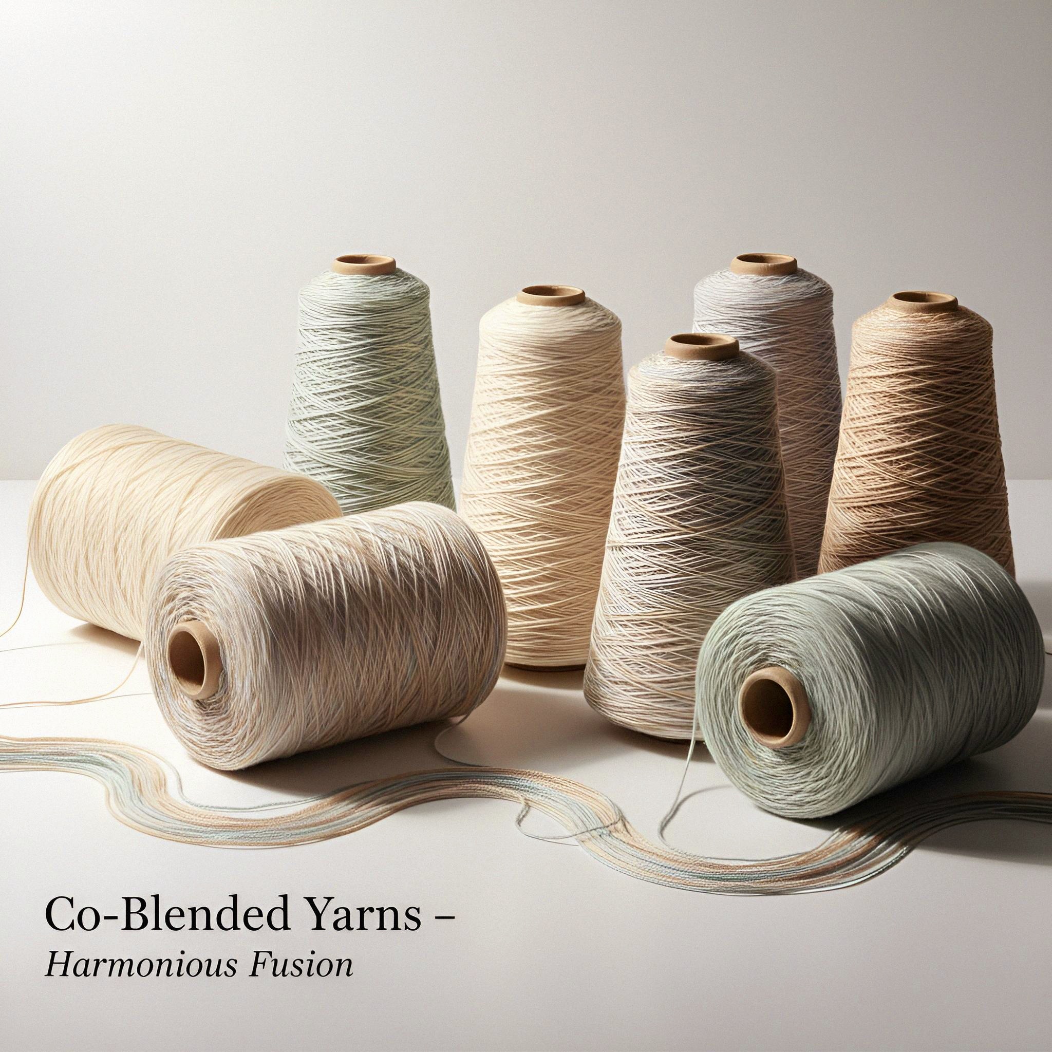 Co-Blended Yarn - Multiple Fibers
